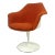 Eero Saarinen Upholstered Tulip Arm Chair For Sale