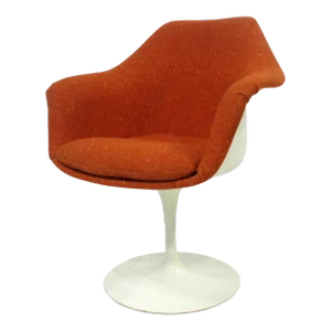 Eero Saarinen Upholstered Tulip Arm Chair