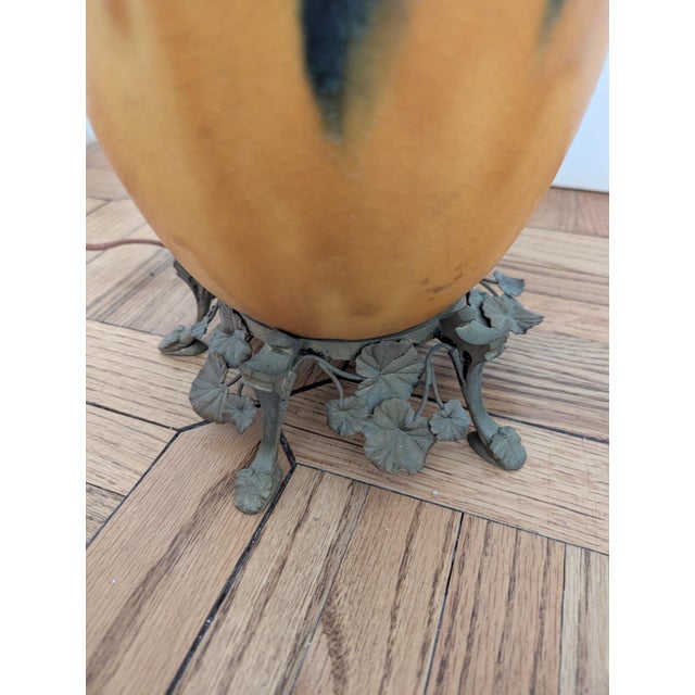 Art Deco 1920s Louis Dage Lamp, France For Sale - Image 3 of 10