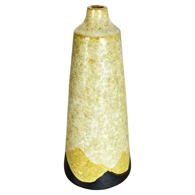 Abstract Ceramic Studio Pottery Vase from Gerhard Liebenthron, Germany, 1960s For Sale - Image 10 of 10