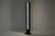 A blue and fluorescent yellow metal and plastic floor lamp designed by Vittorio Gregotti in the 1960s. Model: Amalasuntta....