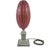 Mid-Century Modern Tall Mid-Century Murano Pink Lamp - Marble Base For Sale - Image 3 of 4