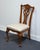 Broyhill Broyhill Furniture Solid Cherry Traditional Georgian Style Dining Side Chair 7940-87/86 For Sale - Image 4 of 10