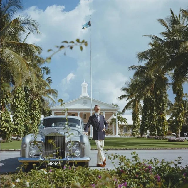 Commander Whitehead 1974 by Slim Aarons Slim Aarons Limited Estate Edition Commander Edward Whitehead (1908 – 1978), the...