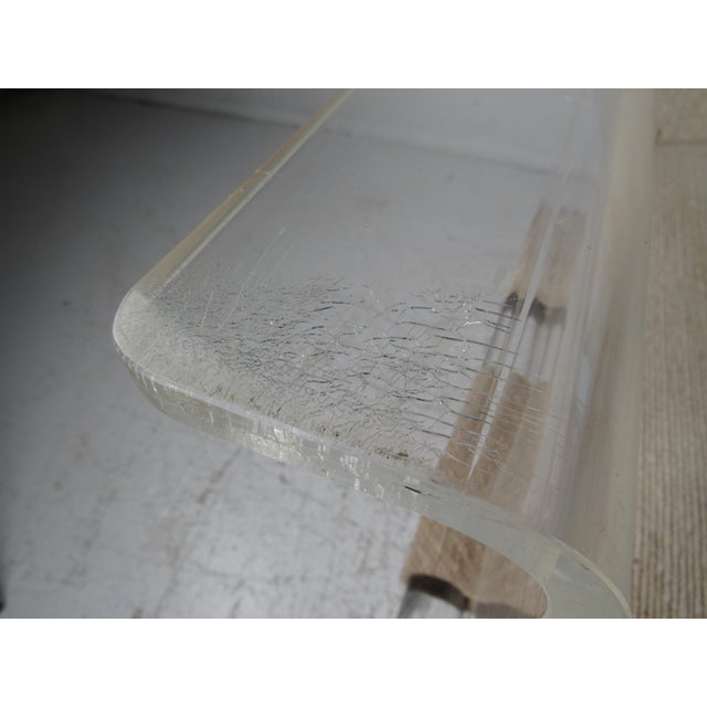 1960s Pair of Mid-Century Modern Lucite Pace Style Lounge Chairs - 2 Pieces For Sale - Image 12 of 12