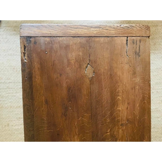 Wood French Farmhouse Coffee Table in Oak For Sale - Image 7 of 12