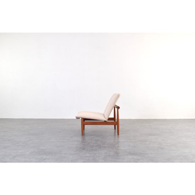 Beige Model FD 137/1 Japan Lounge Chairs by Finn Juhl for France & Søn, 1960s, Set of 2 For Sale - Image 8 of 18
