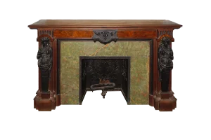 Antique Mantel - Greco Roman Revival