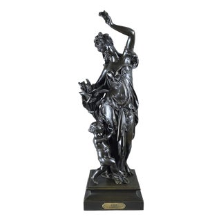 Carrier-Belleuse, Sculpture Summer, 1800s, Bronze For Sale
