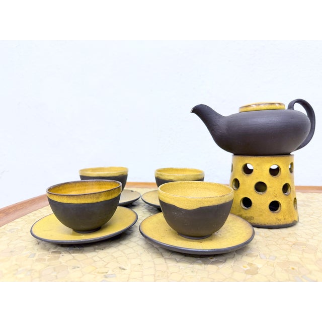 Tea Service by Janna Reckert-Cordua, 1950s, Set of 11 For Sale - Image 15 of 18