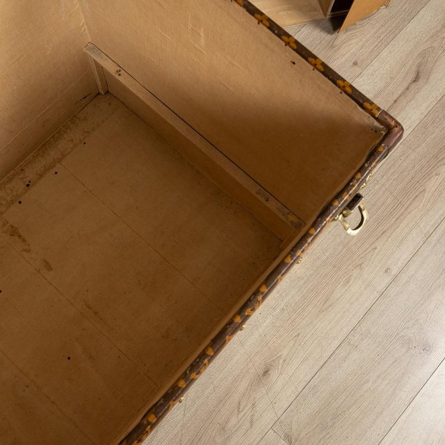 20th Century Malle Haute in Monogram Canvas from Louis Vuitton, France, 1910s For Sale - Image 18 of 18