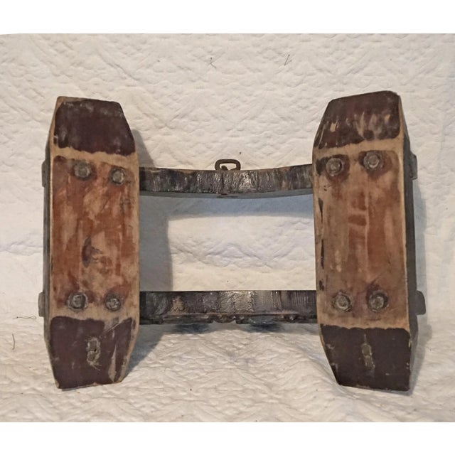 1900 - 1909 Antique Chinese Horse Pack Saddle For Sale - Image 4 of 6