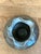 Vintage Original Studio Pottery Ruffle Vase For Sale In West Palm - Image 6 of 12