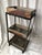 1970s 1970s Heavy-Duty Industrial Grade 3-Tier Rolling Cart in Exceptionally Rare True Argentine Greenheart Wood & Heavy Iron Base For Sale - Image 5 of 12