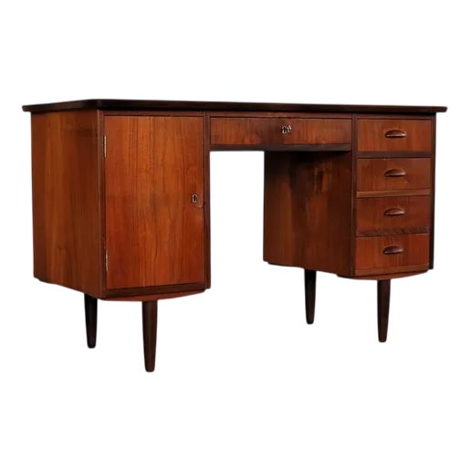 Vintage Danish Teak Desk, 1960s For Sale