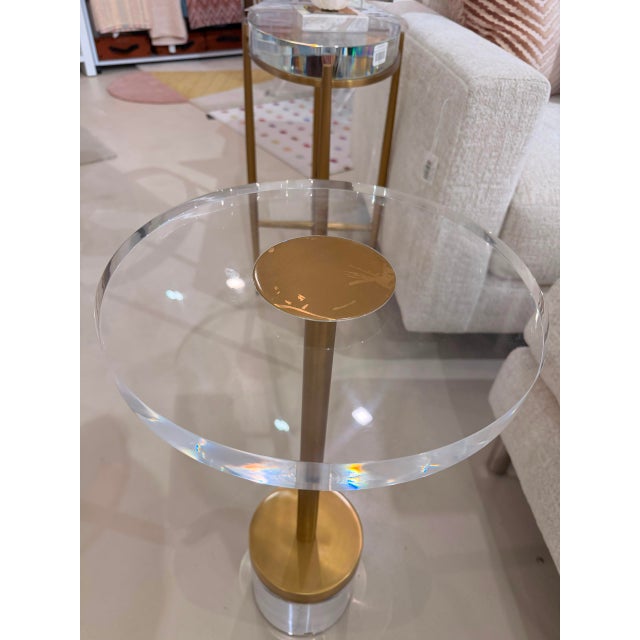 2020s Deco Martini Acrylic Table For Sale - Image 5 of 8