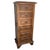 Brown 20th Century Spanish Carved Pine Tuscan Six Drawers Chiiffonier with Locks For Sale - Image 8 of 18