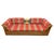 Perfect McGuire wicker couch with red and multicolored striped cushions. Can set 4 to 6 people. Made in the 90s but the...
