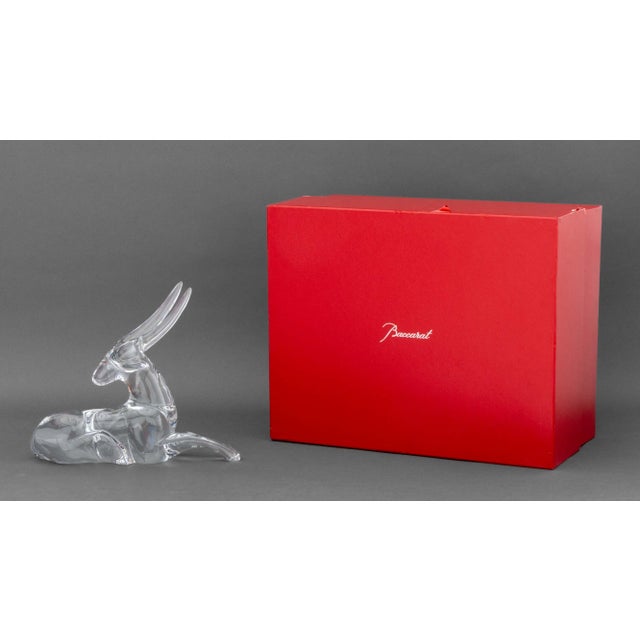 Loet Vanderveen for Baccarat Crystal Antelope For Sale - Image 13 of 13