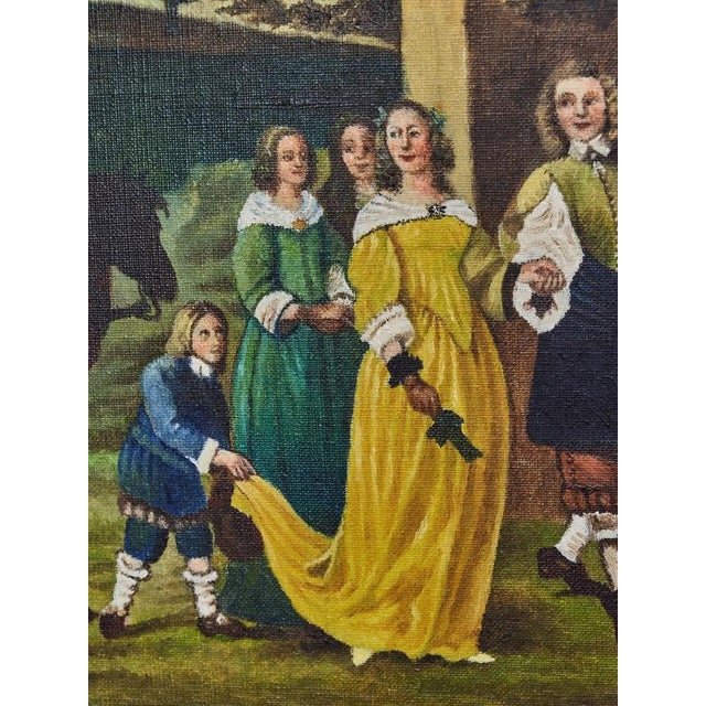 2000 - 2009 After Teniers, Fairy Festival 101, Oil on Canvas For Sale - Image 5 of 11