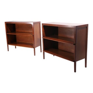 Pr. John Van Koert Drexel Counterpoint Mid Century Bookshelves For Sale