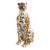 20th Century Italian Ceramic Leopard Floor Sculpture For Sale