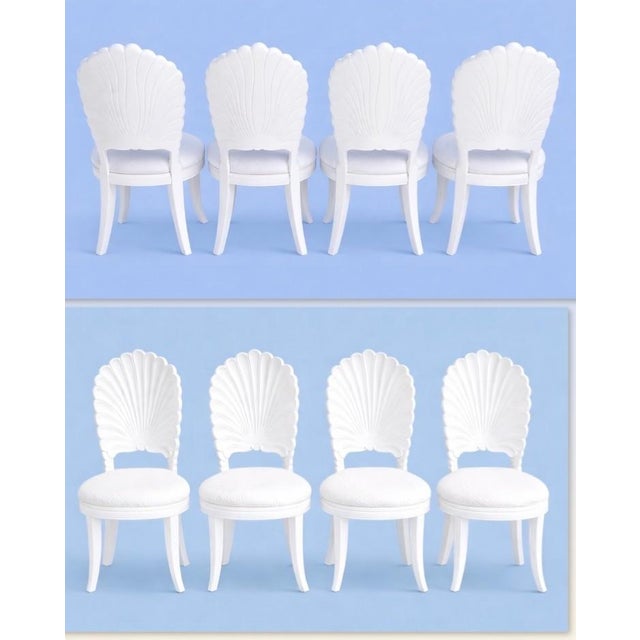 Exceptional coastal dining chairs that embodies refined Palm Beach elegance, this four-piece collection features four...