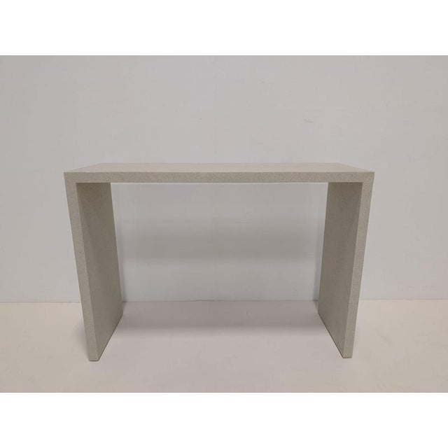 Console Table in Stone For Sale - Image 4 of 11