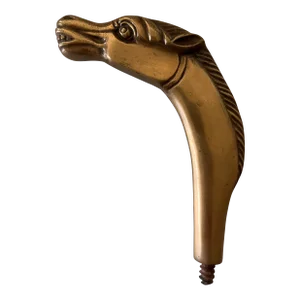 Vintage Solid Brass Horse Head