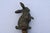 Bronze Vintage Natural Patinated Bronze and Brass Rabbit Garden Water Spigot For Sale - Image 8 of 8