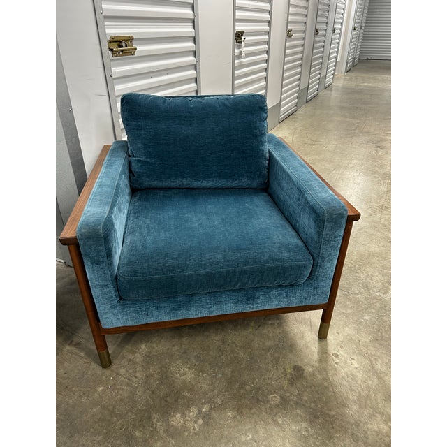 Jason Wu for Interior Design Mid Century Inspired Chairs - A Pair For Sale - Image 10 of 12