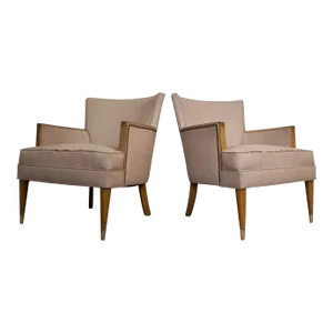 1950’s Mid-Century Modern Club Armchairs - a Pair