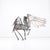 Metal 1970s Stan Bennett Pegasus Hanging Wire Sculpture, California Studio Craft, Kinetic Art For Sale - Image 7 of 10