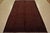 Tribal Turkmen Rug 6’8” X 9’7” Red Wool Tribal Hand-Knotted Oriental Carpet For Sale - Image 3 of 12