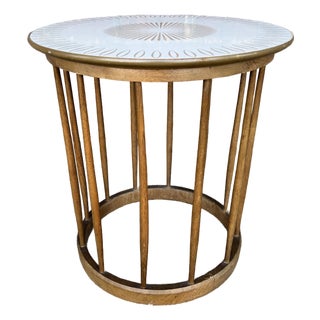John Van Koert for Drexel Parkwood Laminate Side Table For Sale