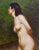 Early 19th Century 19th Century John George Brown Nude Female in a Wooded Landscape Oil Painting For Sale - Image 5 of 11