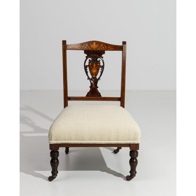 Victorian Inlaid Nursing Chair, Antique, United Kingdom, 19th Century For Sale