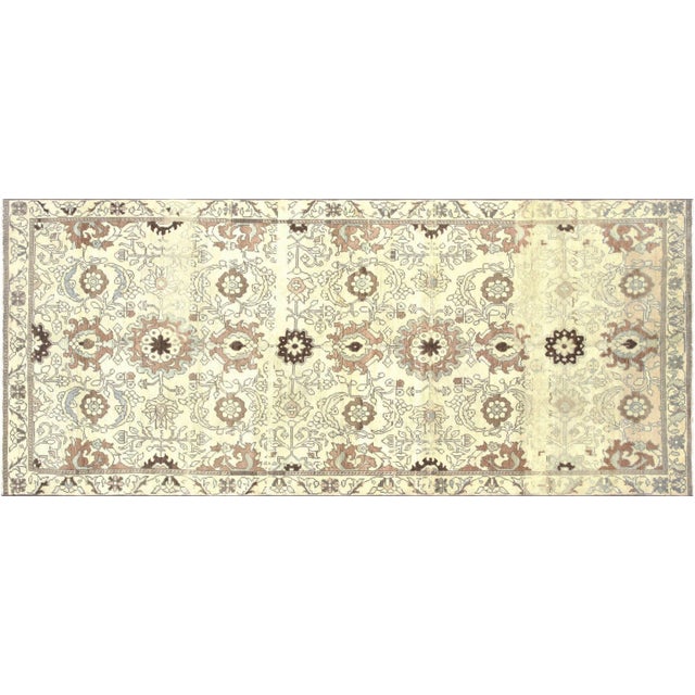 1960s Turkish Oushak Rug For Sale