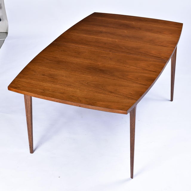 Black 1960s Restored Expanding Broyhill Brasilia Mid-Century Modern Dining Set For Sale - Image 8 of 17