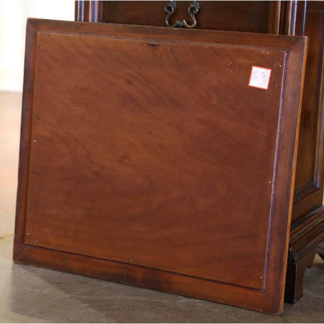 Early 20th Century French Carved Pewter Hunting Dachshunds in Wood Frame For Sale In Dallas - Image 6 of 6