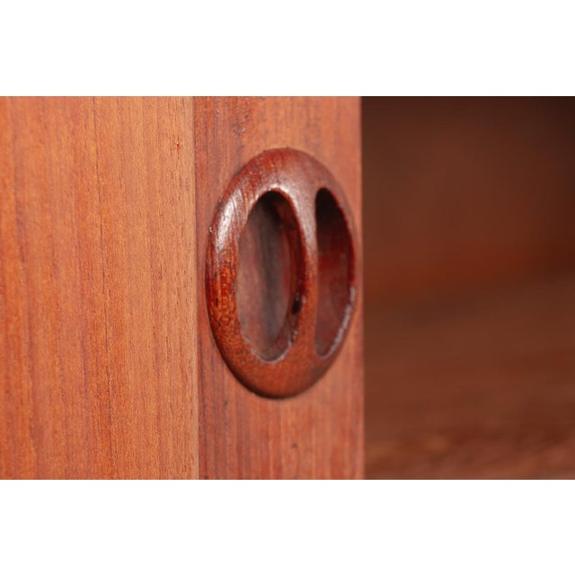 Brown Danish Teak Model 42 Sideboard by Harry Østergaard for Randers Møbelfabrik, 1960 For Sale - Image 8 of 18
