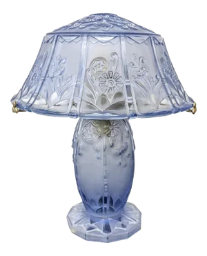 French Art Deco Table Lamp Signed Lorrain Nancy France