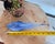 Mid-Century Modern Vintage Altaglass Blue Hand Blown 10” Glass Fish Sculpture For Sale - Image 3 of 12