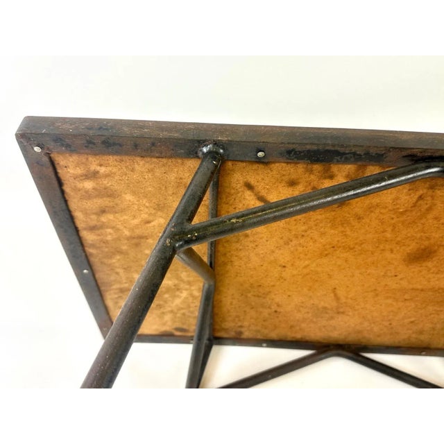 Mid-Century Cast Iron and Mosaic Coffee Table, 1960s For Sale - Image 11 of 13