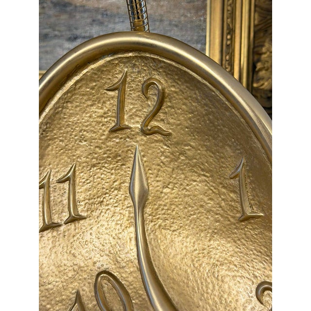 Salvador Dali, Profile of Time (Time in the Fourth Dimension), 1970 - A Pair Mounted on Marble Columns For Sale - Image 15 of 16