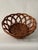 1970s Vintage Sculptural Rattan Basket | Open Weave For Sale - Image 5 of 7
