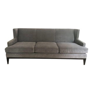 Mitchell Gold + Bob Williams Slate Gray Tasha Sofa For Sale