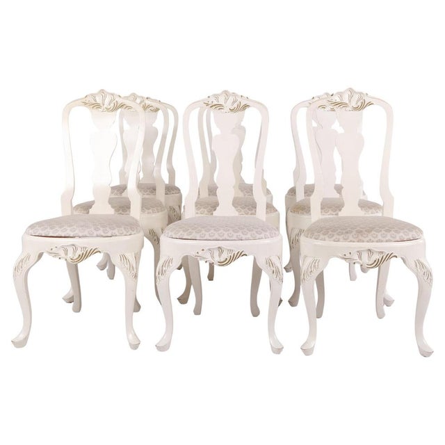 Vintage Dining Chairs in Neo Rococo Style, 1920s, Set of 6 For Sale - Image 17 of 17