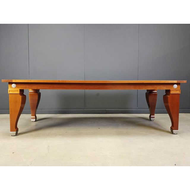 Mensa Magna Dining Table attributed to Leon Krier for Giorgetti, 1990s For Sale - Image 10 of 15