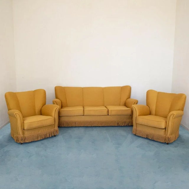 Vintage Sofas from Trafil Isa, 1960s, Set of 3 For Sale - Image 13 of 13